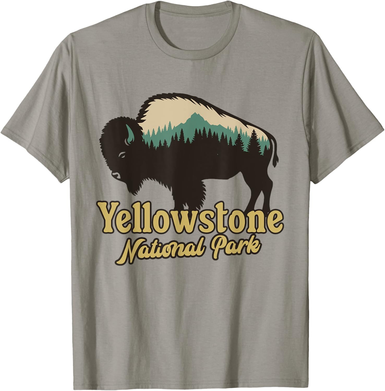 Yellowstone National Park T-Shirt - T-Shirt | Sand