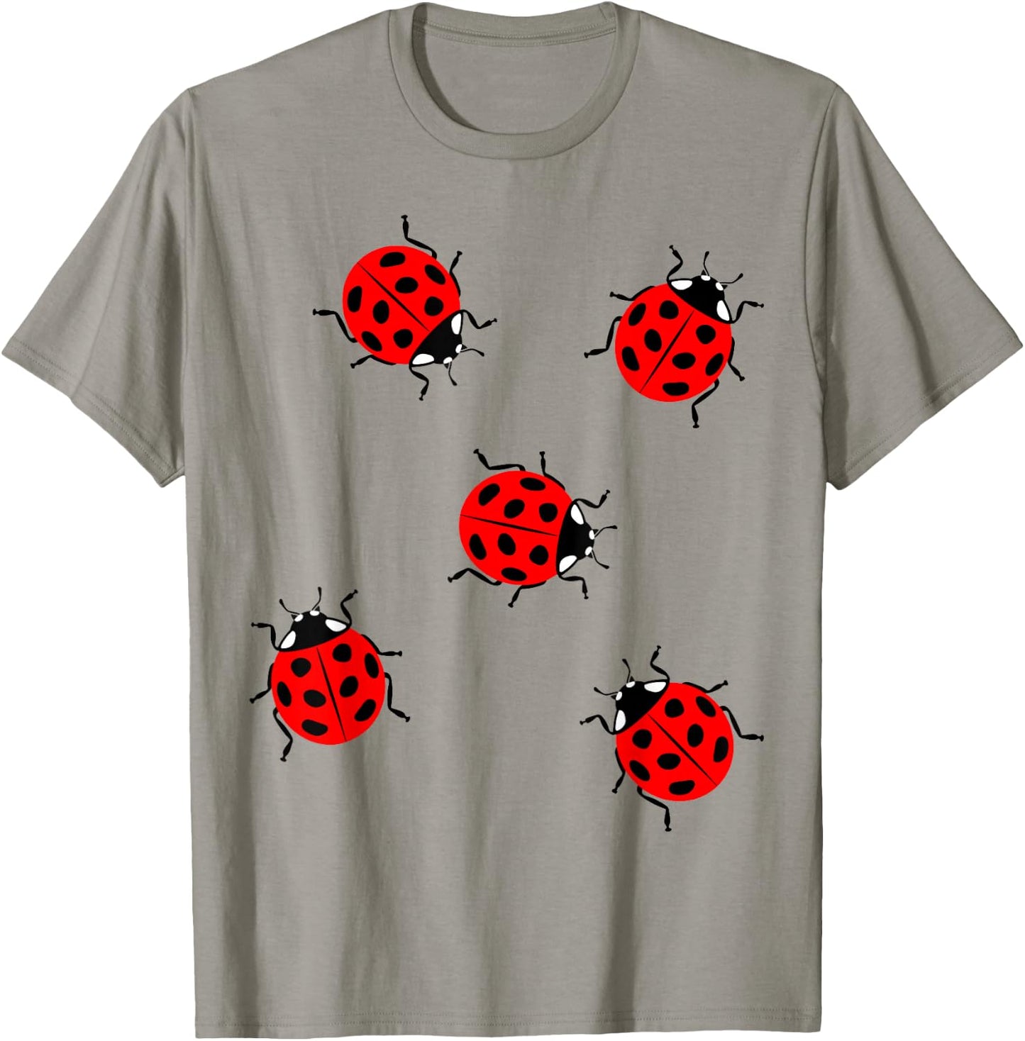 Viele Marienkäfer Süßes Käfer Insekten Sommer T-Shirt - T-Shirt | Sand