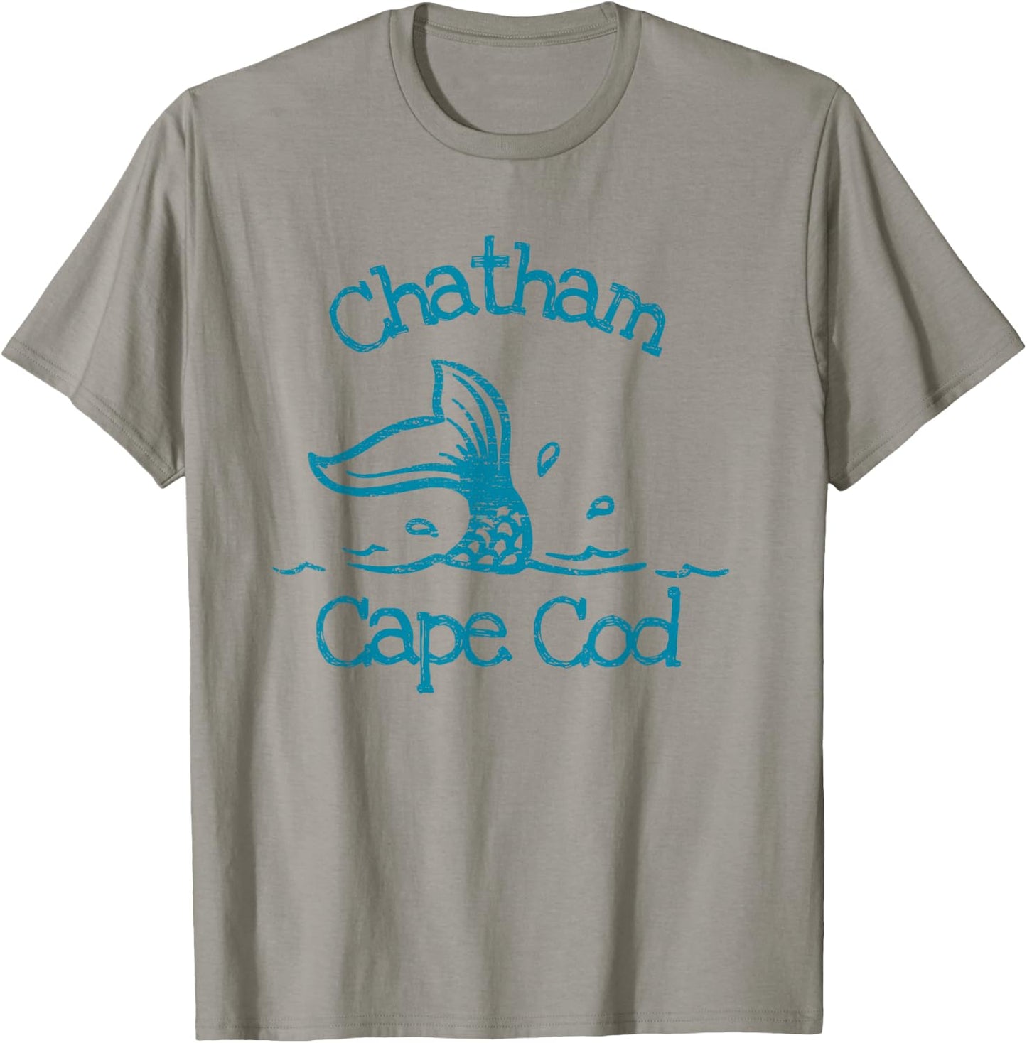 Chatham Cape Cod Mermaid Fish Tail Beach Fishing Seashore T-Shirt - T-Shirt | Sand