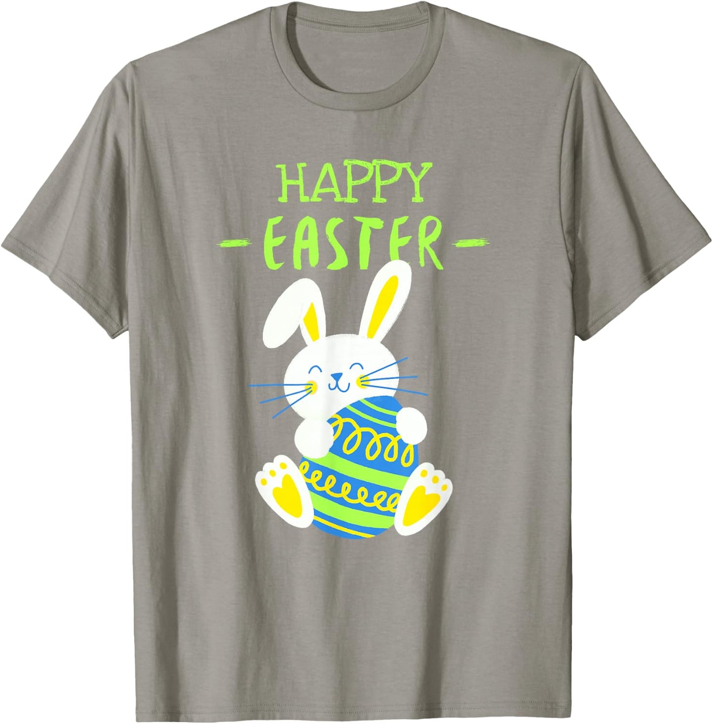 Children's Toddler Boys Easter Shirt Funny Easter Shirts Rabbit Easter , blue T-Shirt - T-Shirt | Sand
