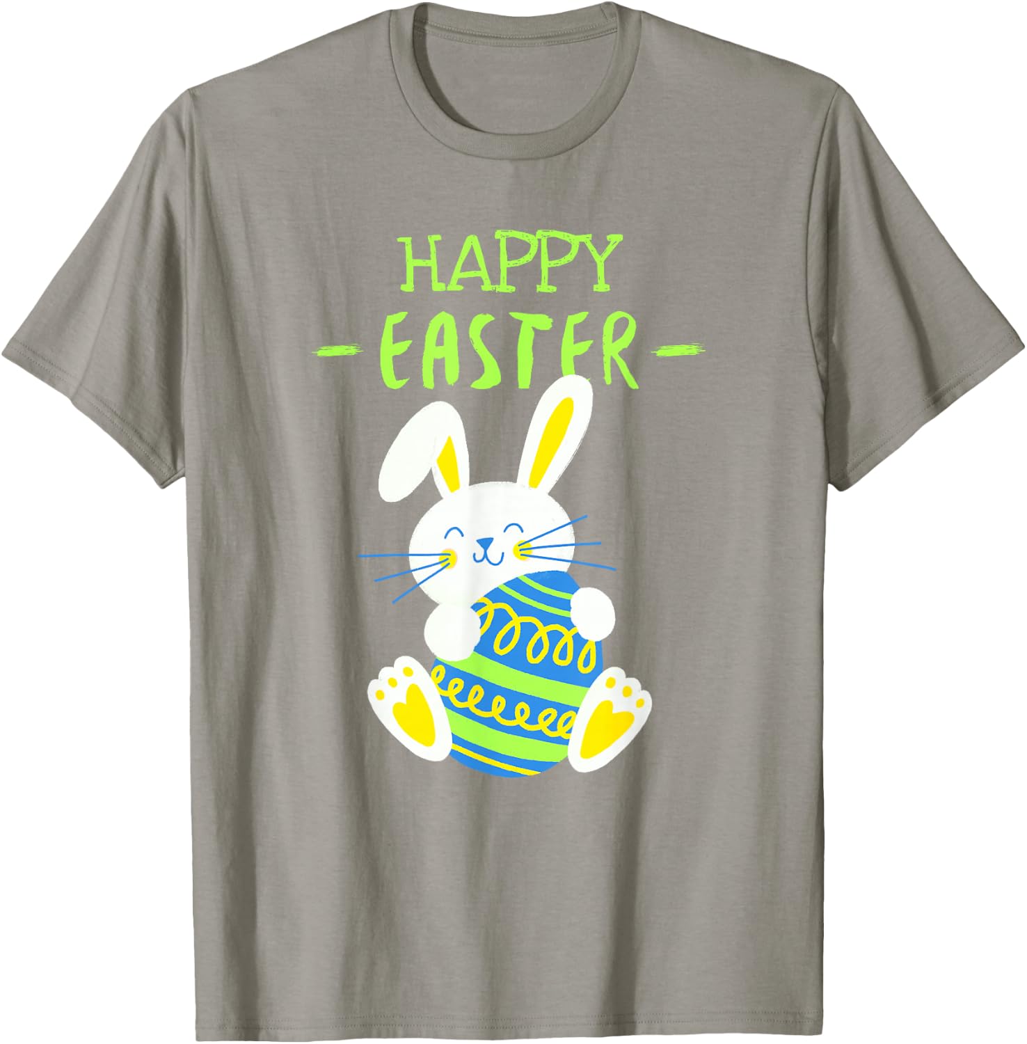 Children's Toddler Boys Easter Shirt Funny Easter Shirts Rabbit Easter , blue T-Shirt - T-Shirt | Sand
