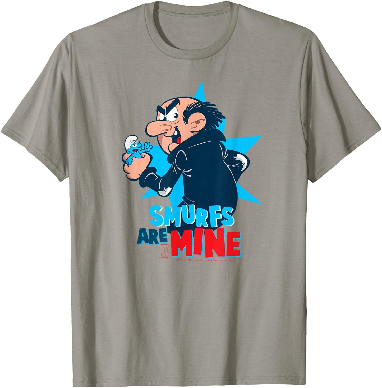 The Smurfs Gargamel Smurfs are Mine T-Shirt - T-Shirt | Sand