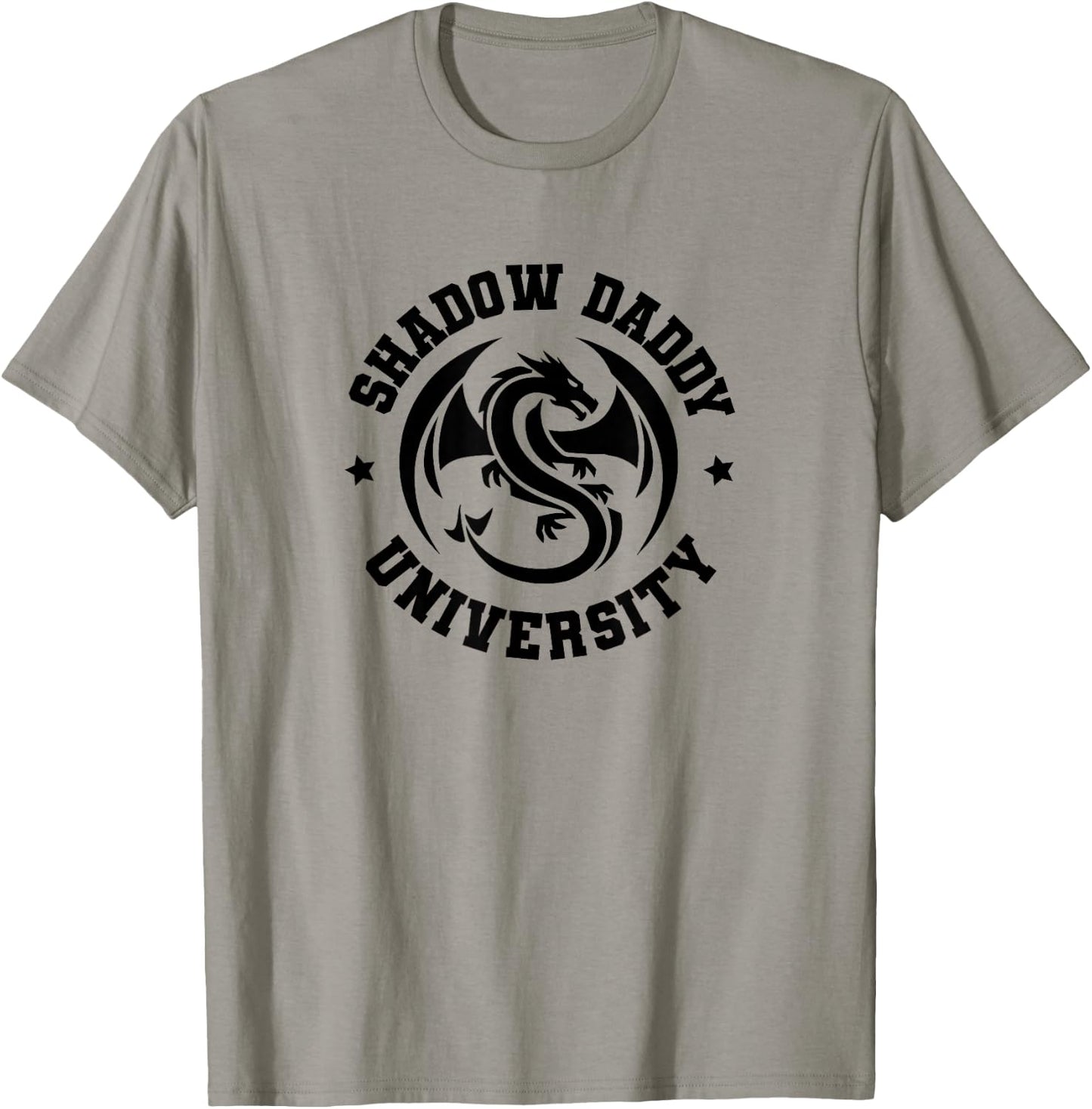 University Romantasy Fantasy Dark Romance Shadow Daddy T-Shirt - T-Shirt | Sand
