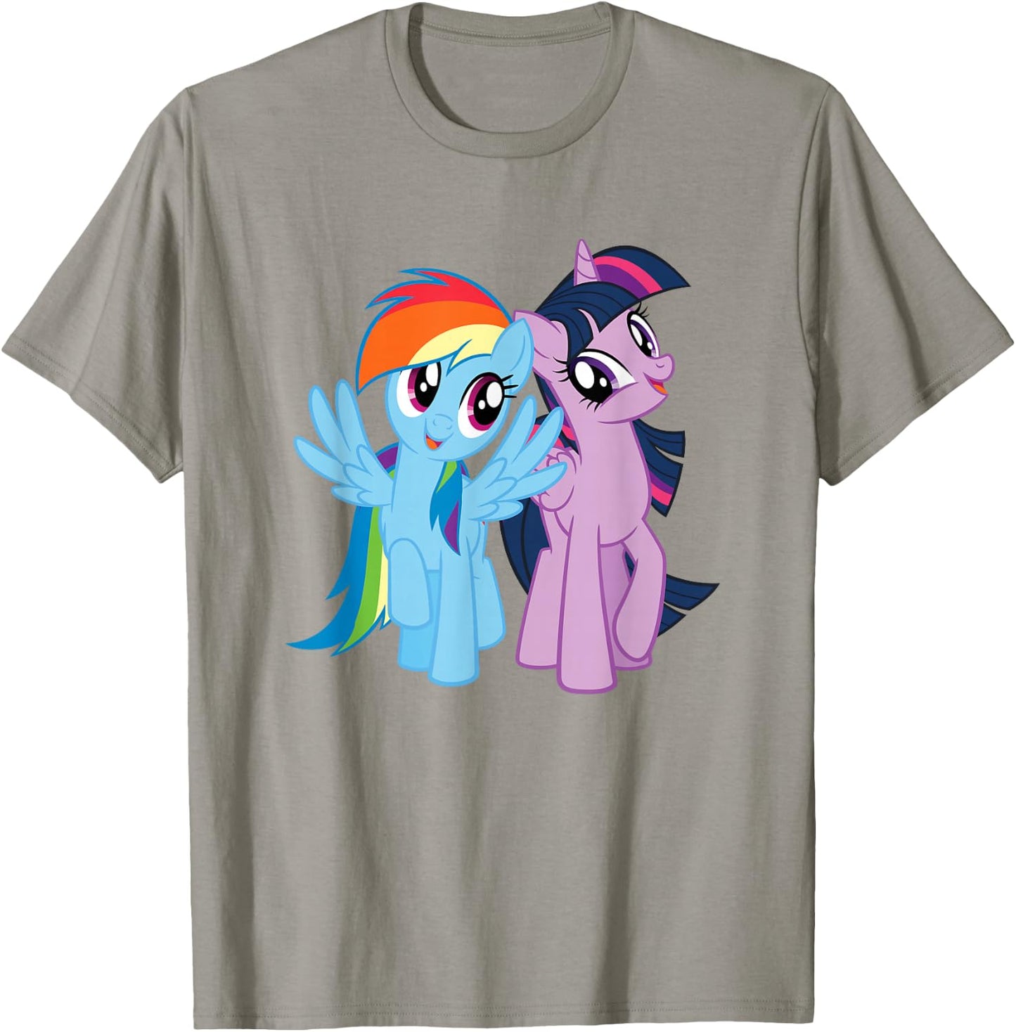 My Little Pony Rainbow Dash and Twilight Sparkle T-Shirt - T-Shirt | Sand