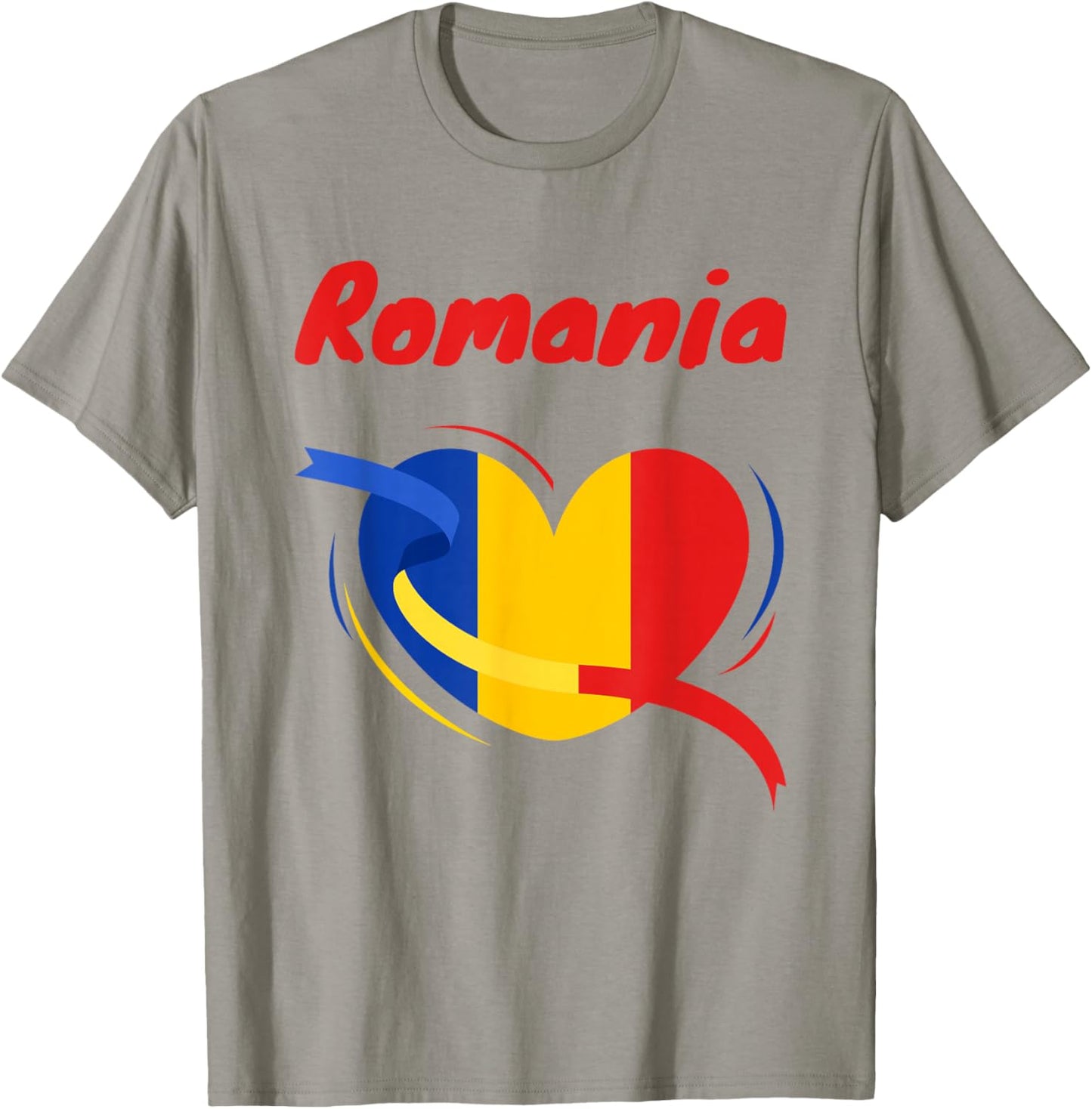 Romania Flag Women's Romania , yellow T-Shirt - T-Shirt | Sand