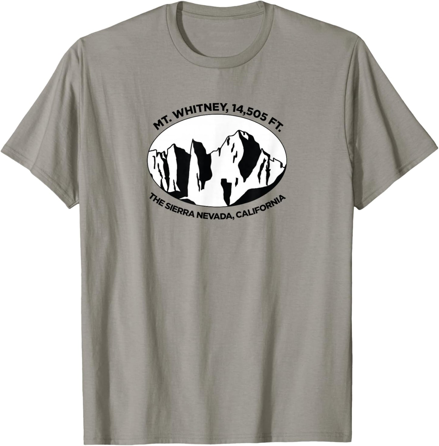 Mt. Whitney T Shirt for climbers, hikers T-Shirt - T-Shirt | Sand