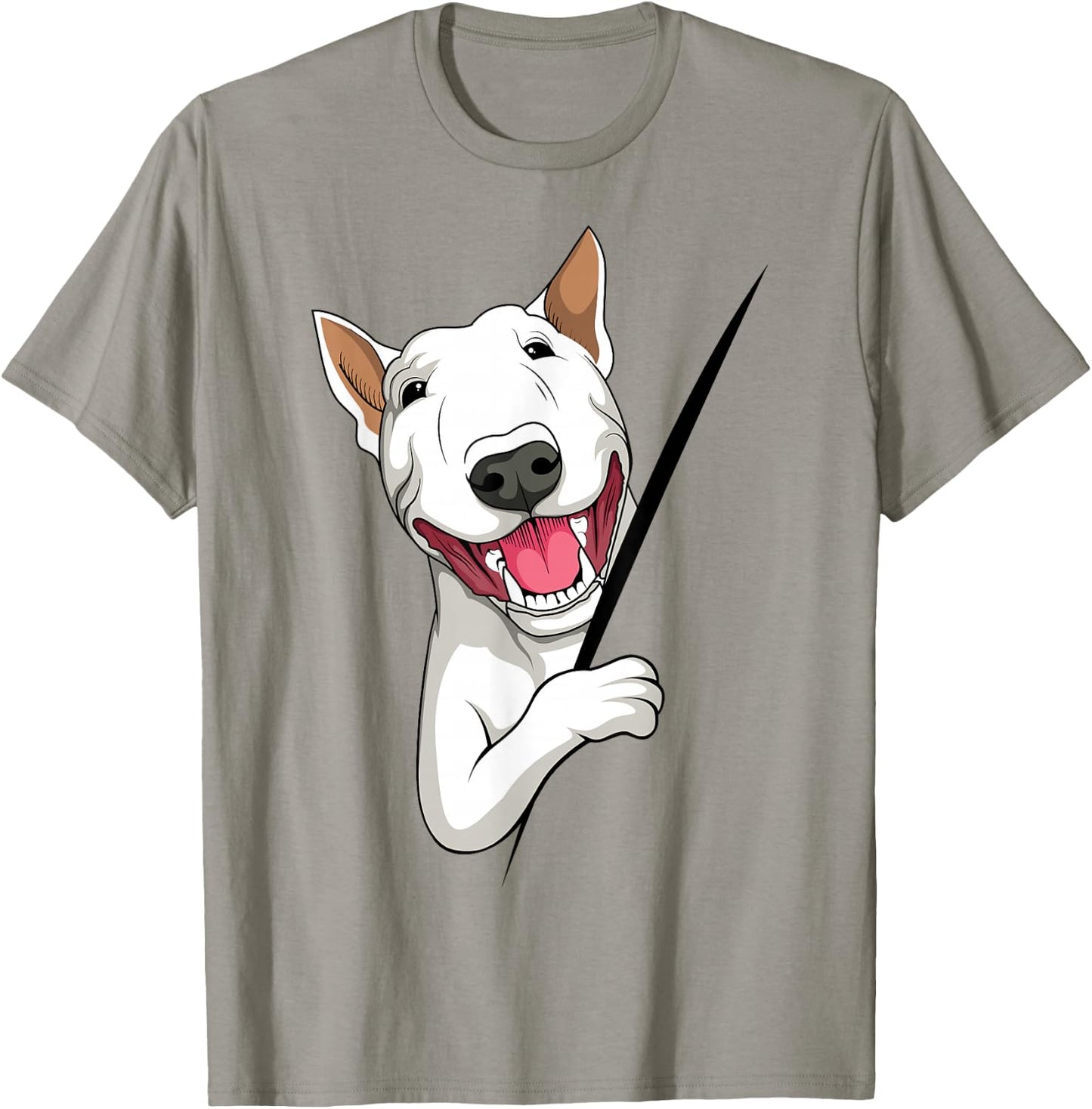 Bull Terrier Dog Bull Terrier T-Shirt - T-Shirt | Sand