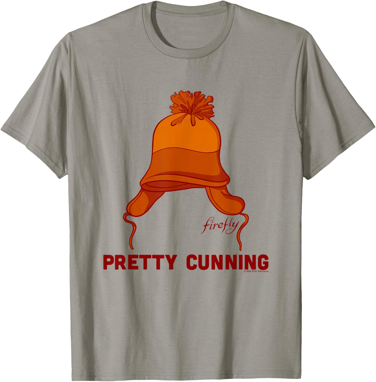 Firefly Pretty Cunning Iconic Jayne Hat Retro Chest Logo T-Shirt - T-Shirt | Sand