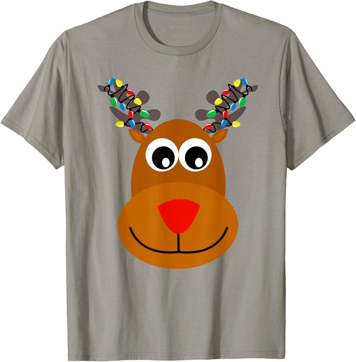 RUDOLPH Red Nose Reindeer | Santa Christmas Shirt T-Shirt - T-Shirt | Sand