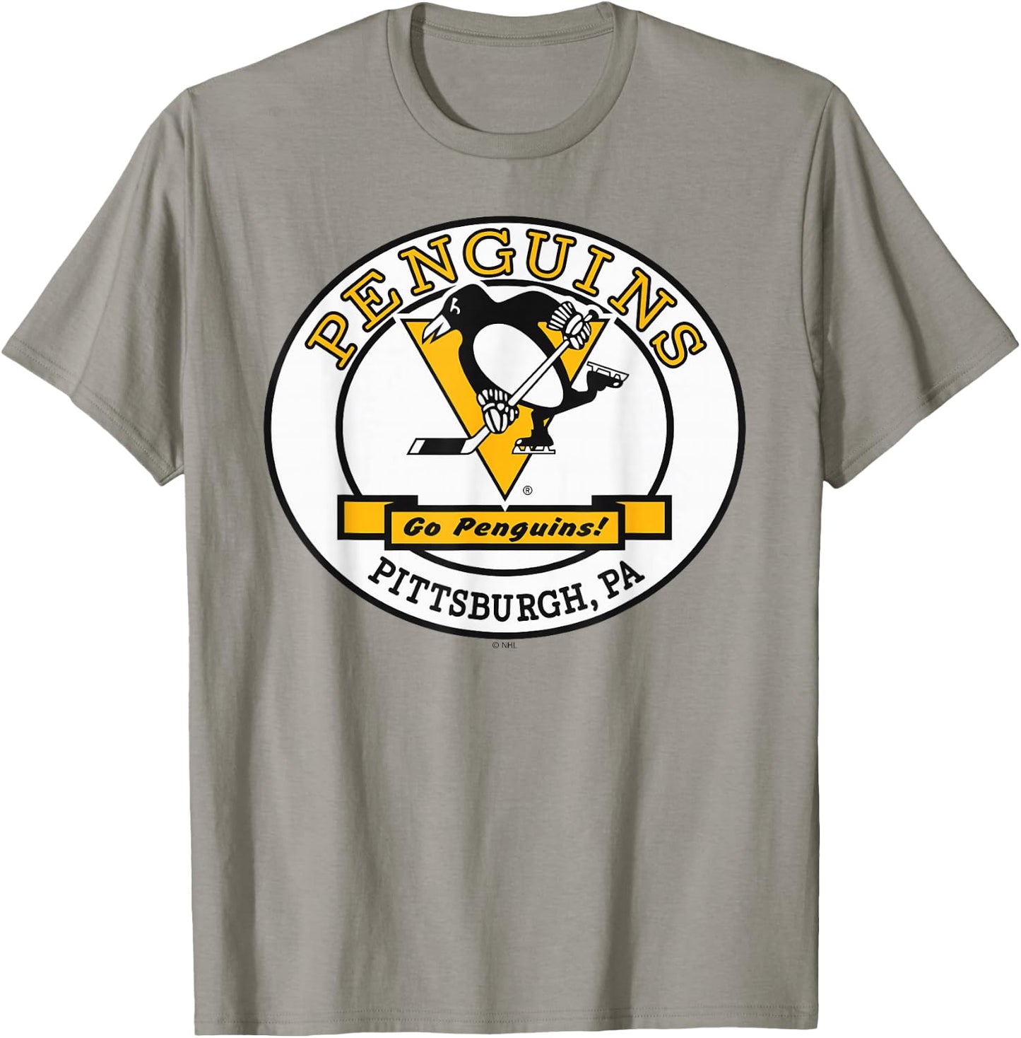 Pittsburgh Penguins Go Gray Officially Licensed T-Shirt - T-Shirt | Sand
