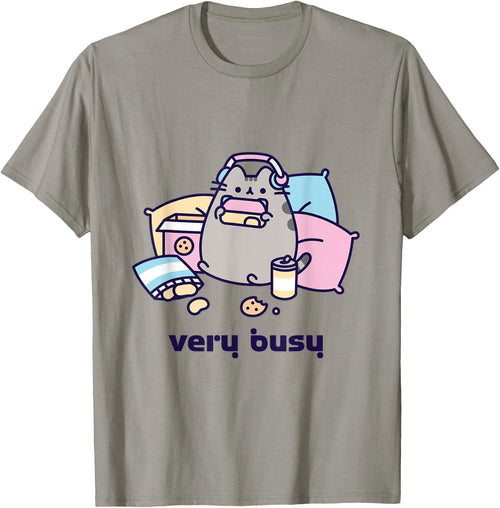 Pusheen Very Busy Gaming