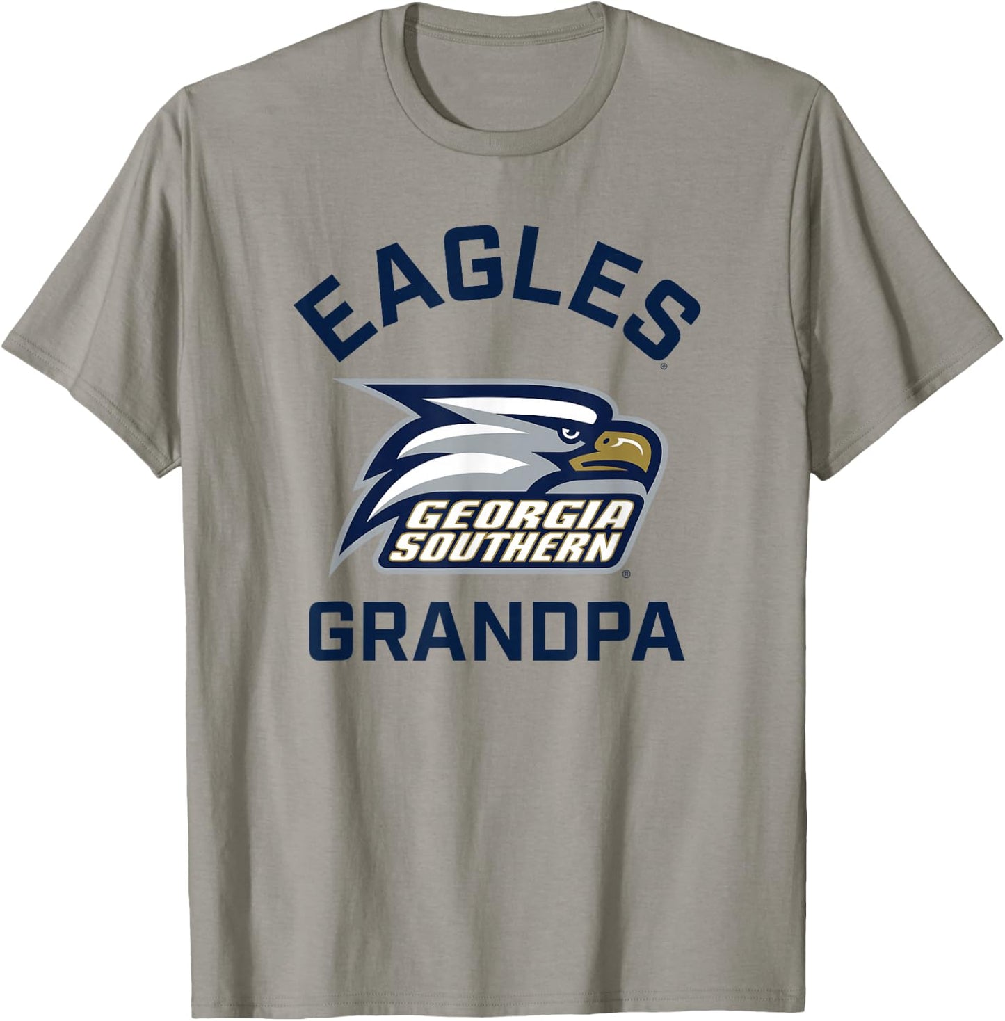 Georgia Southern University Eagles Arched Grandpa T-Shirt - T-Shirt | Sand