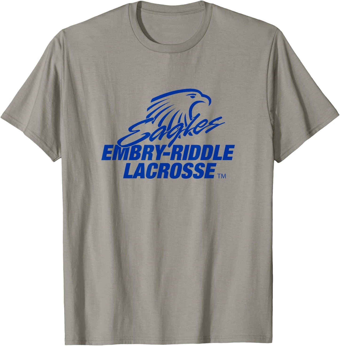 Embry-Riddle Aeronautical Eagles Lacrosse Sports Fan T-Shirt - T-Shirt | Sand