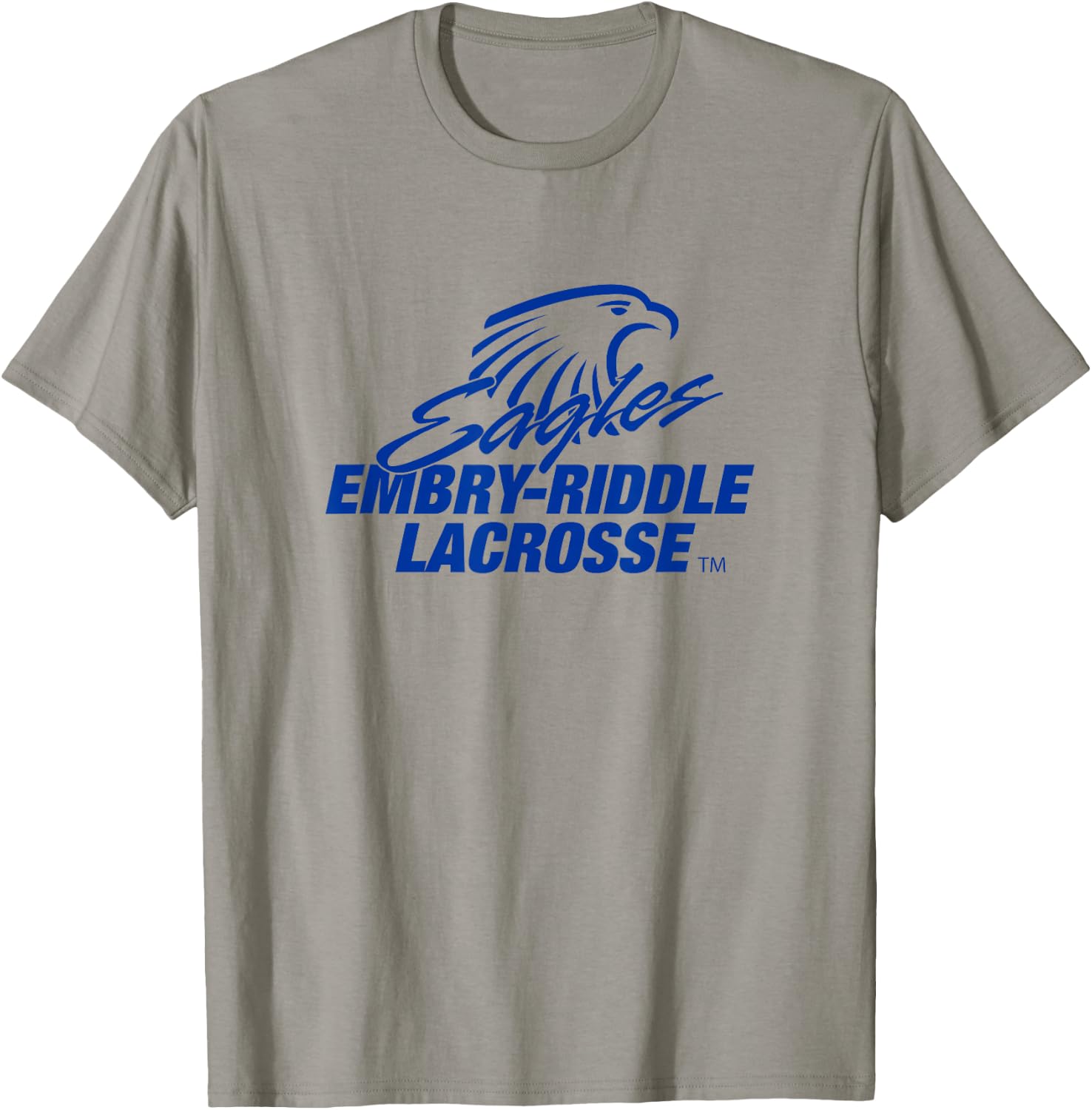 Embry-Riddle Aeronautical Eagles Lacrosse Sports Fan T-Shirt - T-Shirt | Sand