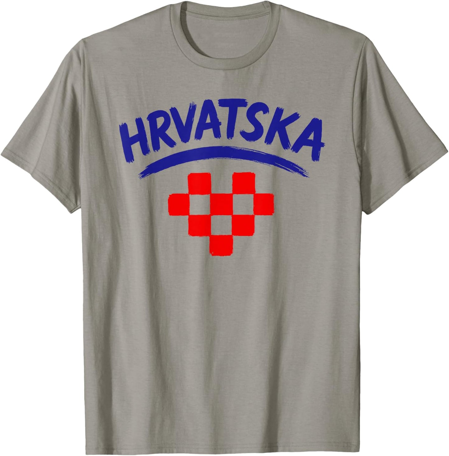 Hrvatska Croatia, Men, Women & Kids Croatian Flag, White T-Shirt - T-Shirt | Sand