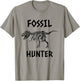 Fossil Hunter Dinosaur T Shirt T-Shirt - T-Shirt | Sand