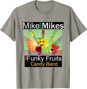 Fruit Candy Funny Band Mike and Mikes Adults Kids Green T-Shirt - T-Shirt | Sand