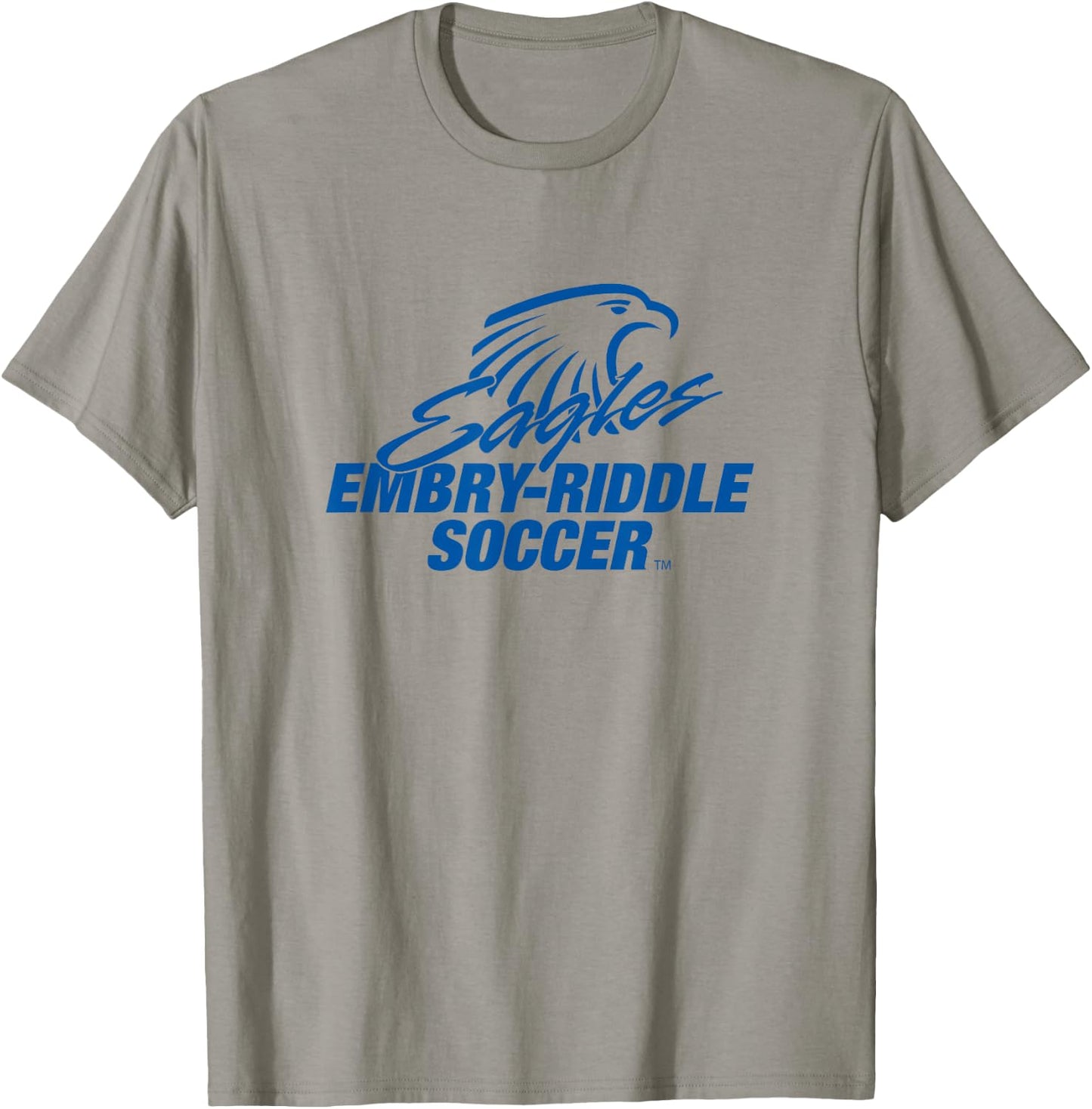 Embry-Riddle Aeronautical Eagles Soccer Sports Fan T-Shirt - T-Shirt | Sand