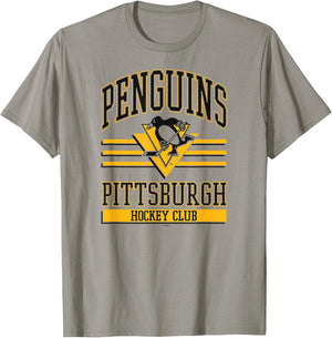 Pittsburgh Penguins Hockey Club White Officially Licensed T-Shirt - T-Shirt | Sand