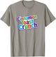 Cinnamon Toast Crunch Cereal Multi Color Classic Logo T-Shirt - T-Shirt | Sand