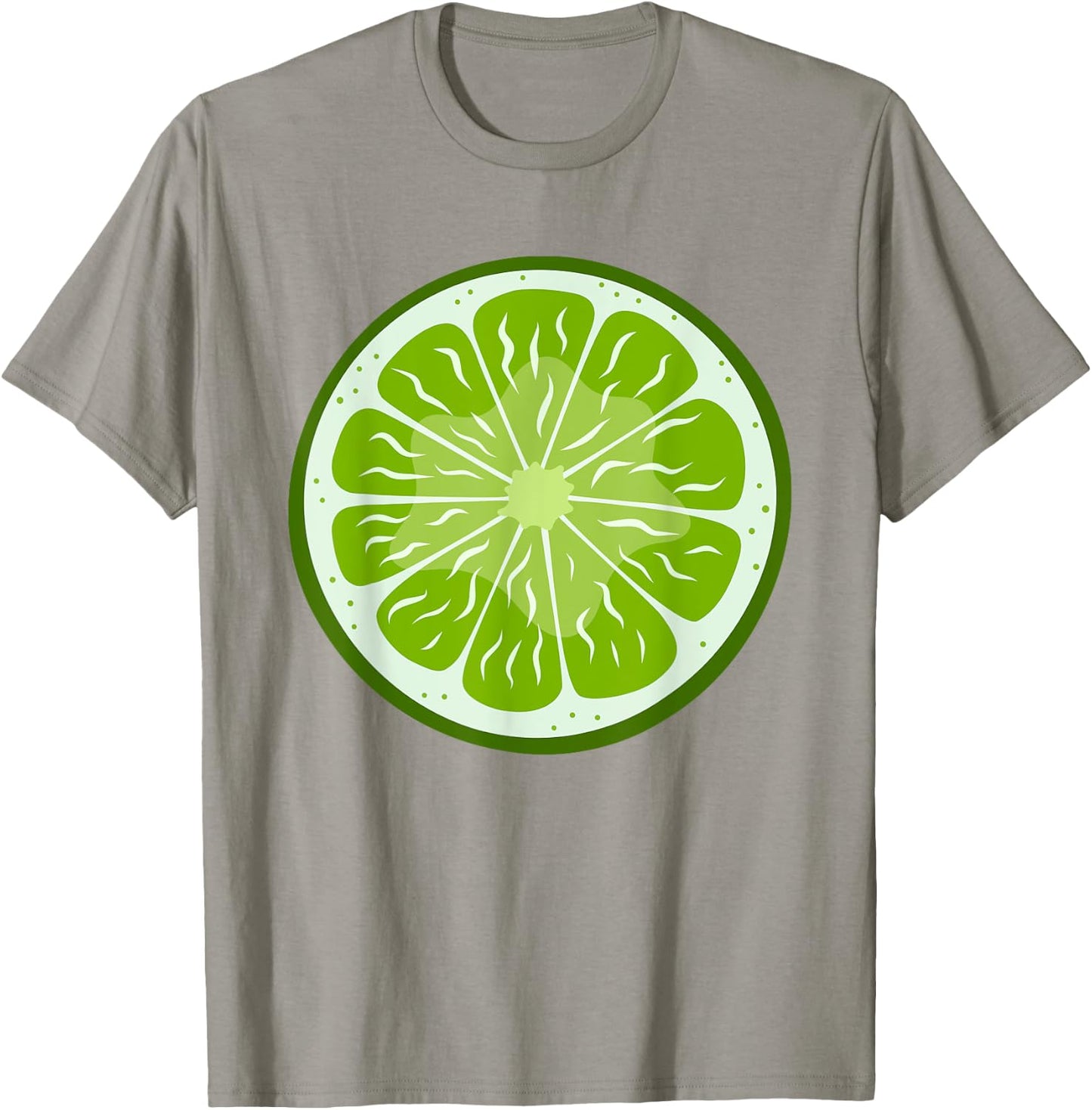 Lime Sliced Fruit Cute Easy Halloween Costume T-Shirt - T-Shirt | Sand