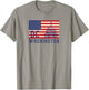 Washington DC Flag of the United States T-Shirt - T-Shirt | Sand