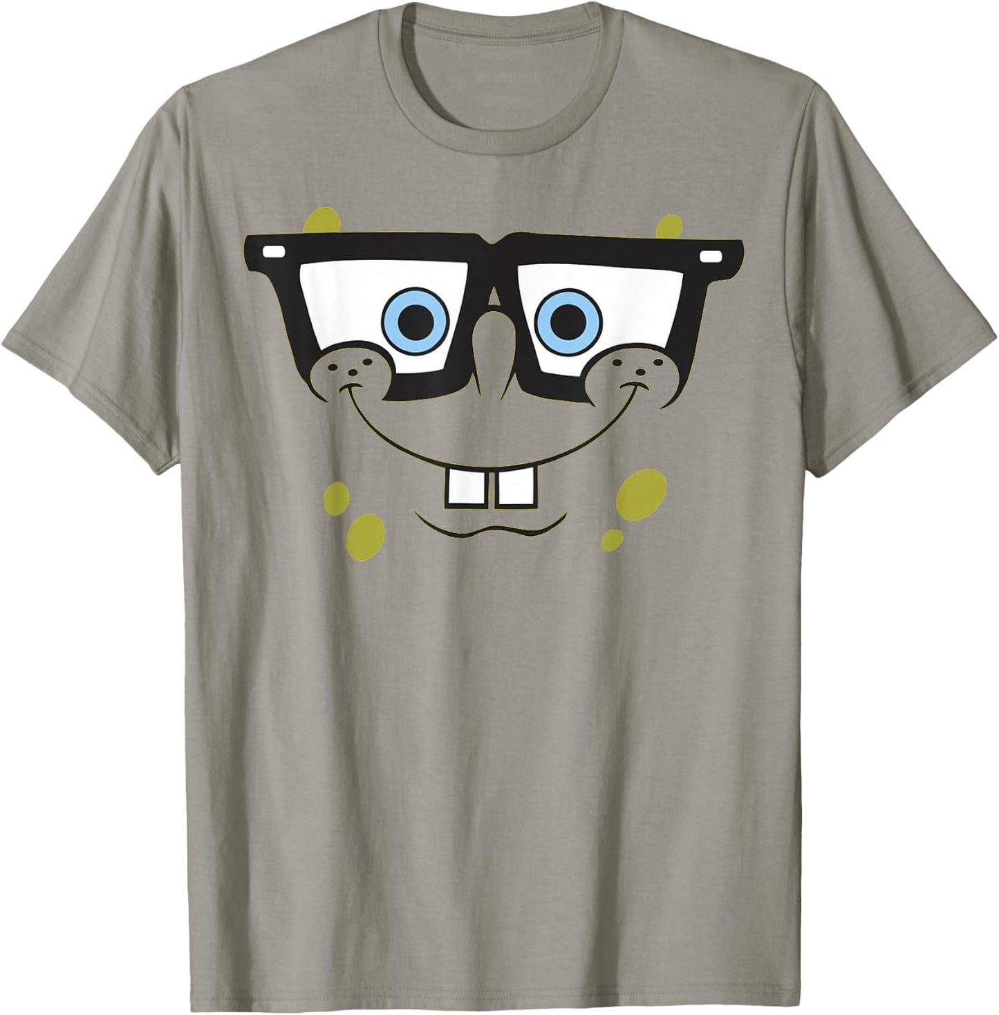 Spongebob Squarepants Halloween Glasses Big Face Costume T-Shirt - T-Shirt | Sand