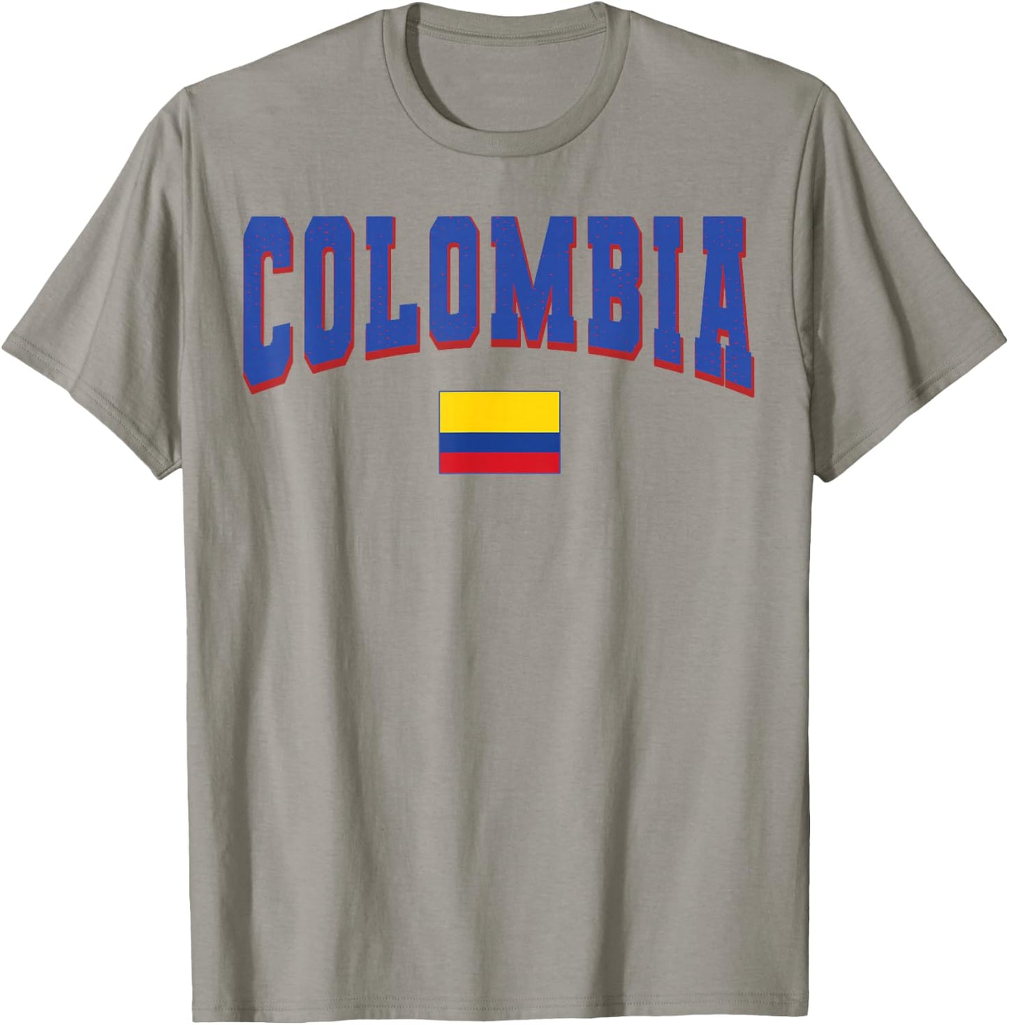 Colombia National Flag Proud Colombian Men Women Yellow T-Shirt - T-Shirt | Sand