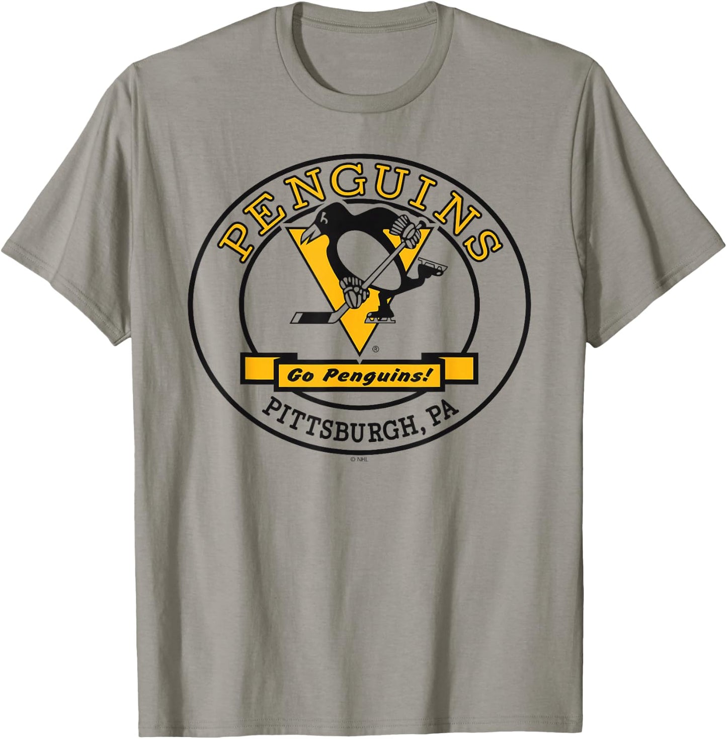 Pittsburgh Penguins Go White Officially Licensed T-Shirt - T-Shirt | Sand