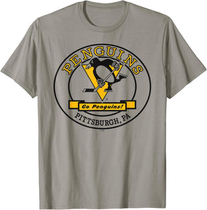 Pittsburgh Penguins Go White Officially Licensed T-Shirt - T-Shirt | Sand