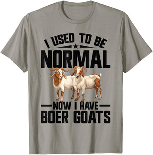 Boer Goat Stuffed Animal Goat Owner Costume Plush Boer Goat T-Shirt - T-Shirt | Sand
