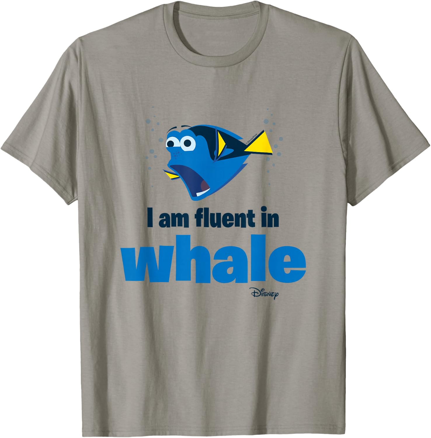 Finding Dory - I Am Fluent In Whale T-Shirt - T-Shirt | Sand