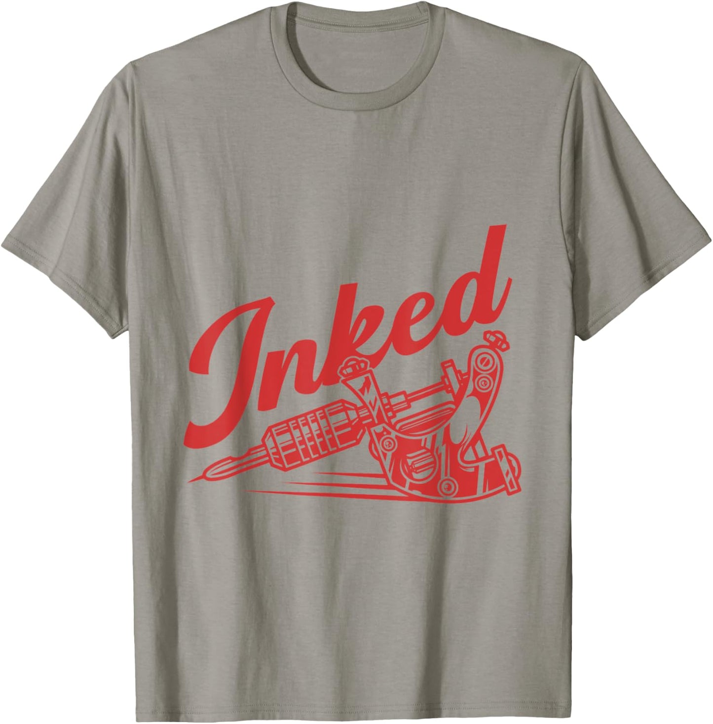 Inked Tattoos Spruch Geschenk Tattoowiererin Tattoowierer Ge T-Shirt - T-Shirt | Sand