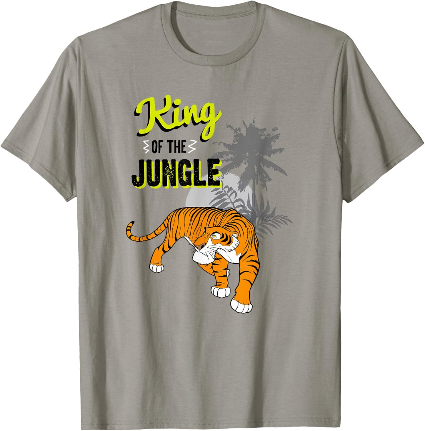 Disney The Jungle Book Shere Khan King Of The Jungle T-Shirt - T-Shirt | Sand