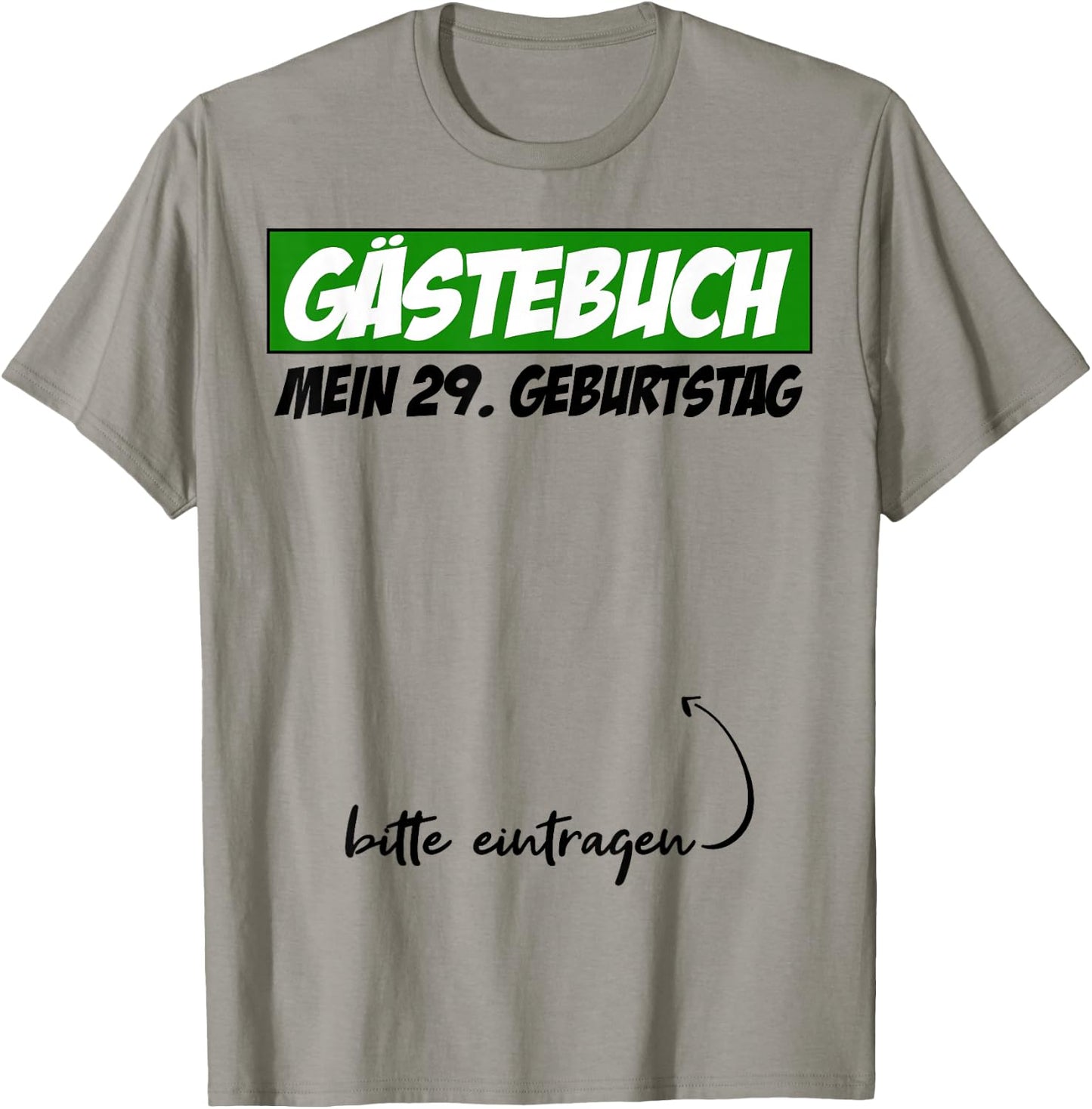29. Geburtstag Mann Frau 29 Jahre 1997 Deko Lustig Geschenk T-Shirt - T-Shirt | Sand