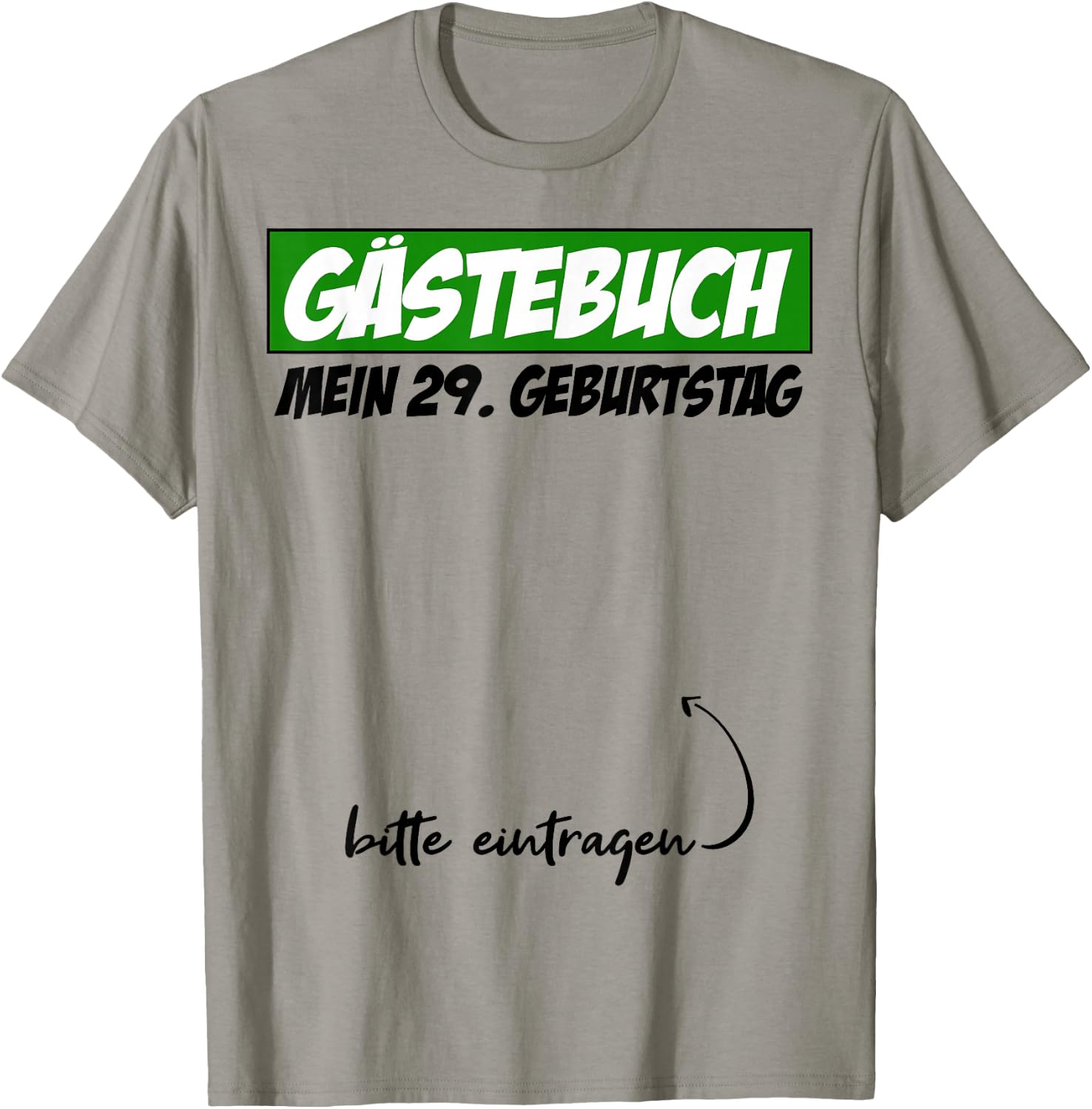 29. Geburtstag Mann Frau 29 Jahre 1997 Deko Lustig Geschenk T-Shirt - T-Shirt | Sand