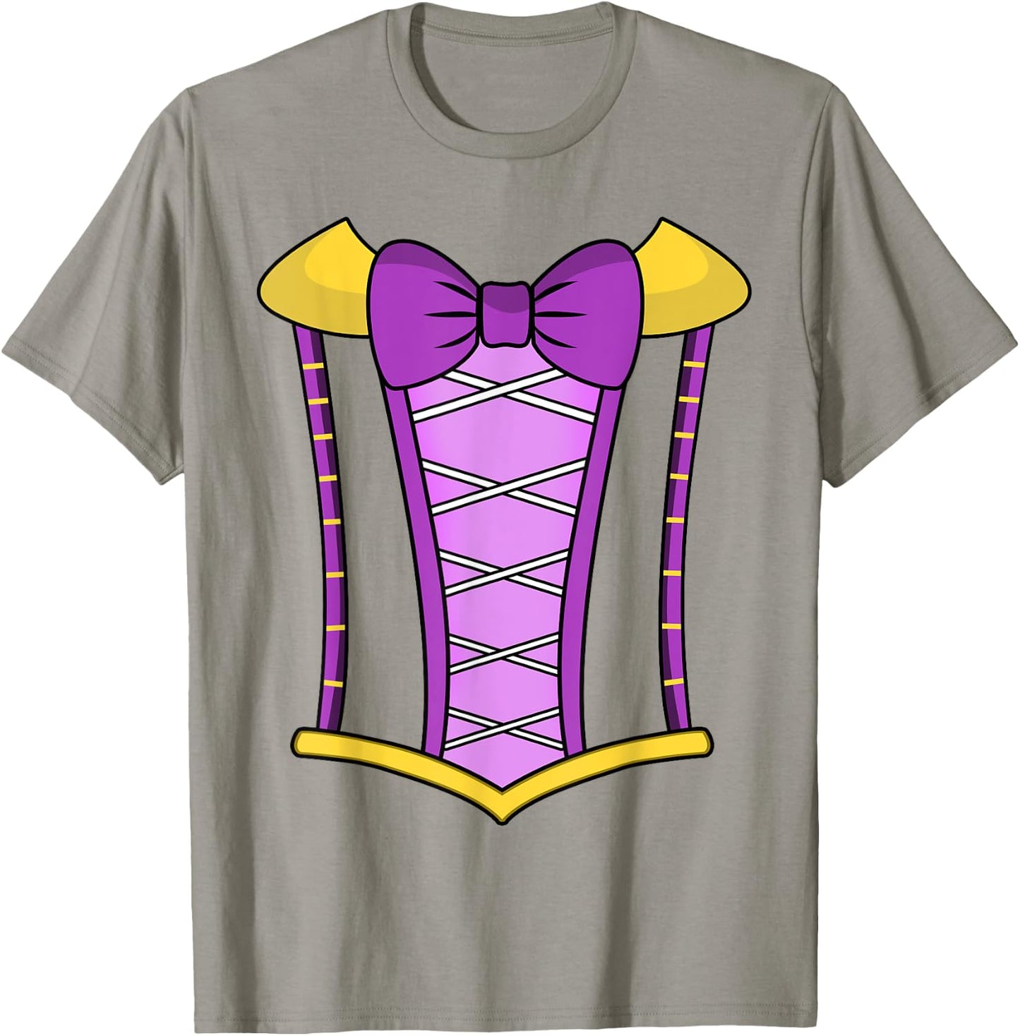 Women Girls Halloween Beautiful Princess Costume T-Shirt - T-Shirt | Sand