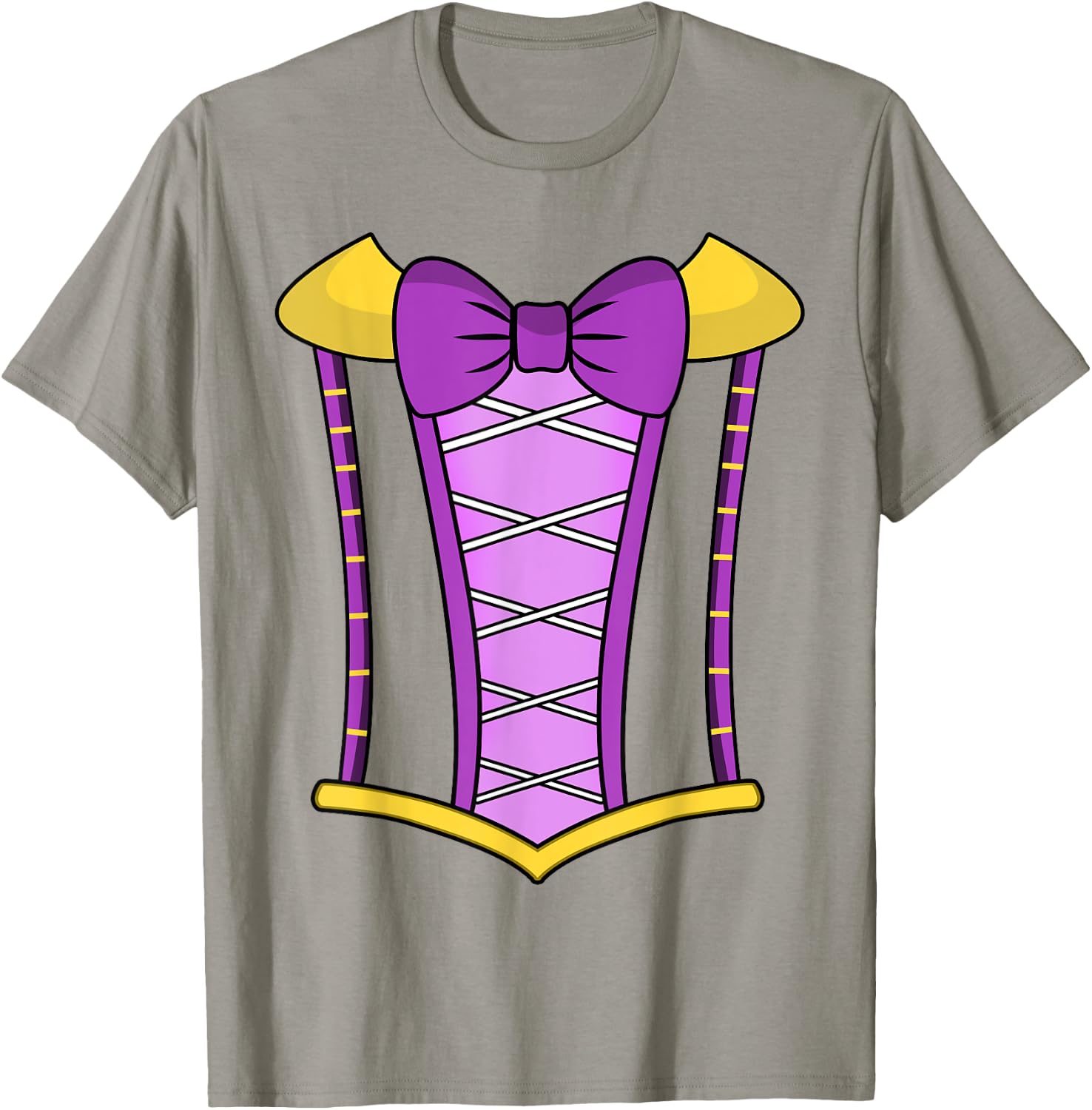 Women Girls Halloween Beautiful Princess Costume T-Shirt - T-Shirt | Sand