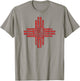 Zia Sun, Zia Pueblo, New Mexico, Native Americans, Symbol T-Shirt - T-Shirt | Sand