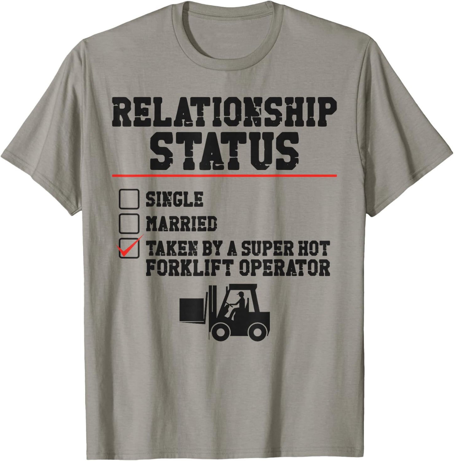 Certified Forklift Truck Operator Girlfriend Vintage T-Shirt - T-Shirt | Sand