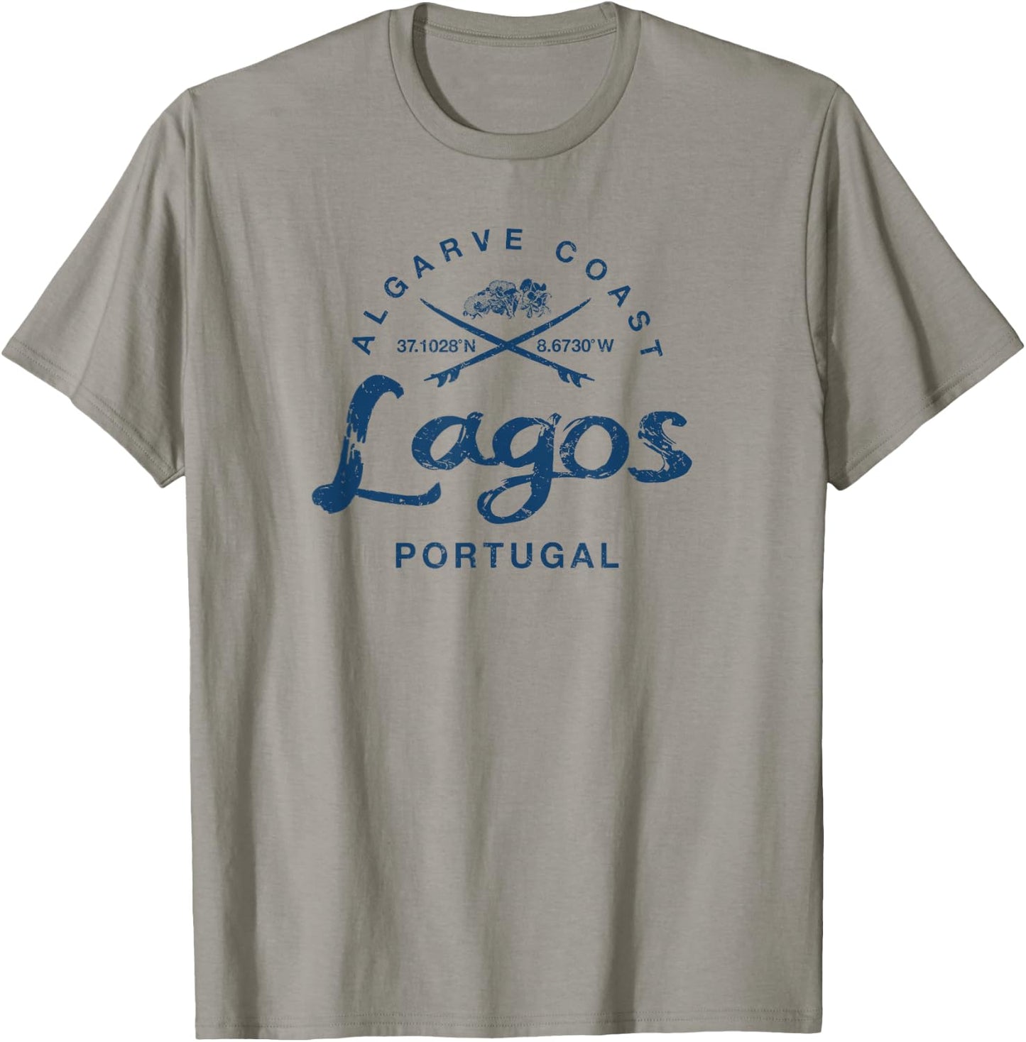 Portugal Lagos Surfing Vintage T-Shirt - T-Shirt | Sand