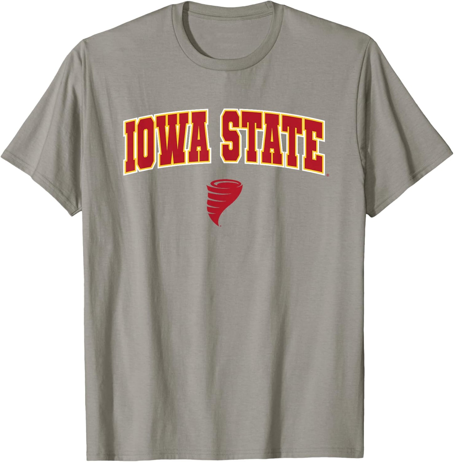 Iowa State University Cyclones Arch Logo T-Shirt - T-Shirt | Sand