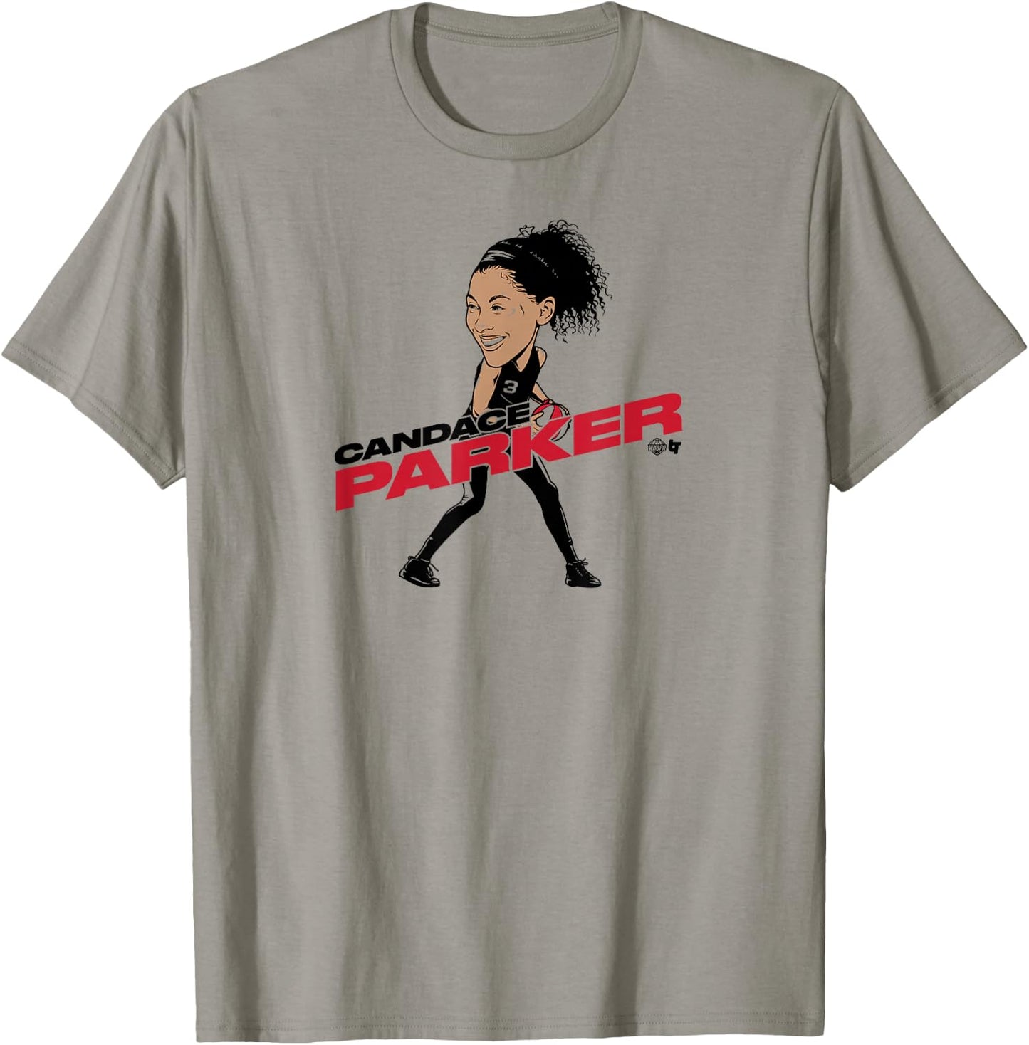 Candace Parker - Caricature - Las Vegas Basketball T-Shirt - T-Shirt | Sand