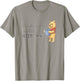 Disney 100 Anniversary Winnie the Pooh D100 Quote With You T-Shirt - T-Shirt | Sand