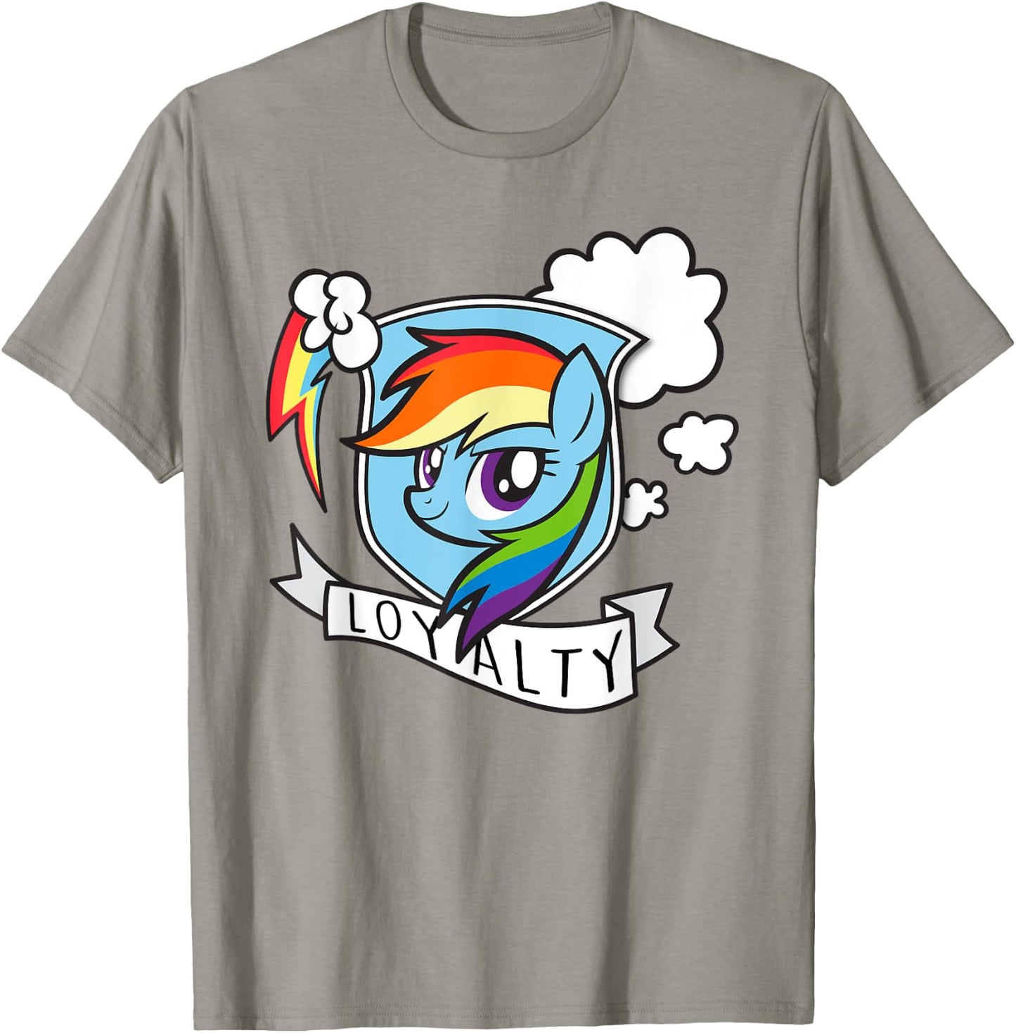 My Little Pony Rainbow Dash Loyalty T-Shirt - T-Shirt | Sand