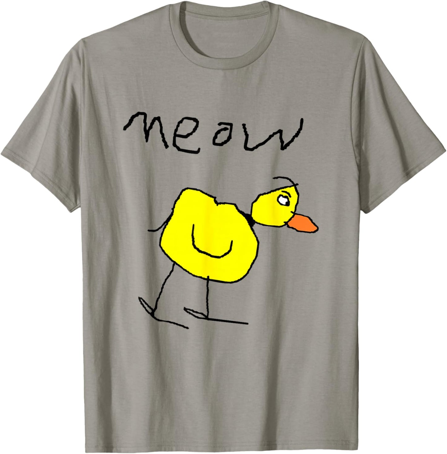 Meow the Duck T-Shirt - T-Shirt | Sand