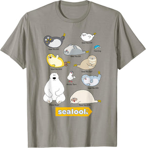 Sealook Characters T-Shirt - T-Shirt | Sand