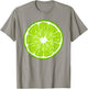 Lime Costume Fruit Halloween Lime Costume Shirt T-Shirt - T-Shirt | Sand