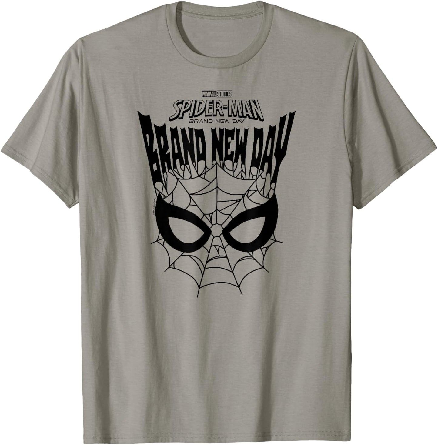 Spider-Man: BND - Mask Webs T-Shirt - T-Shirt | Sand