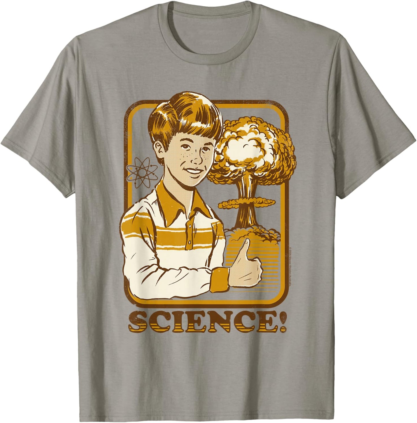 Science Sarcastic Retro Vintage Funny Adult Humor T-Shirt - T-Shirt | Sand